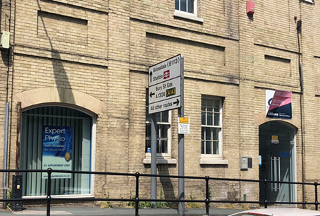 Green Room photo from car park